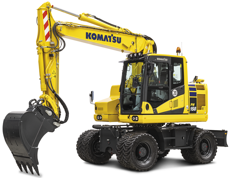 Escavatore Gommato PW158-11
