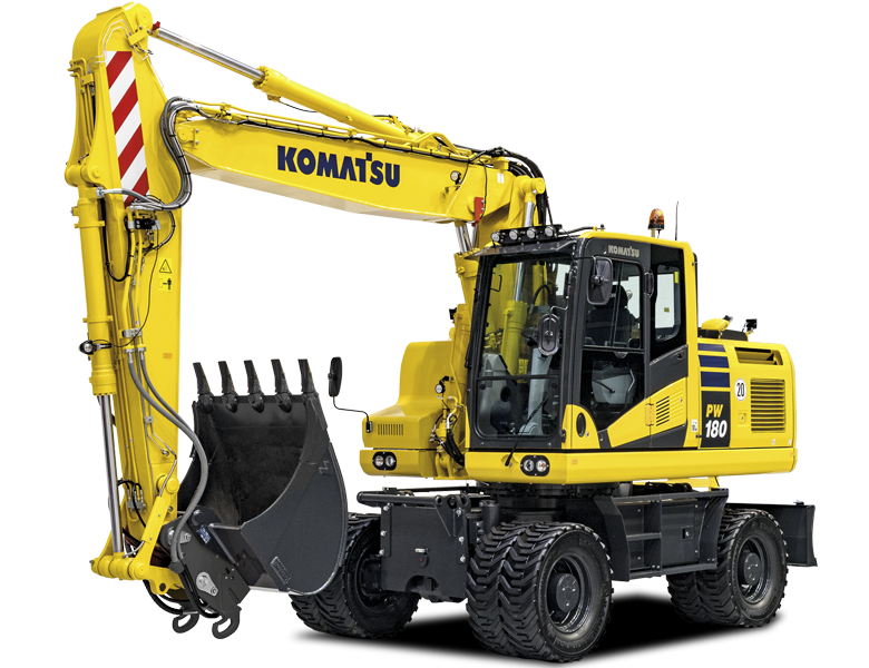 Escavatore Gommato PW180-11