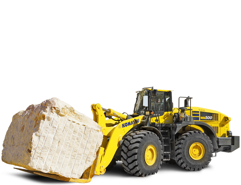Pale Gommate WA500-8 Stone Handler